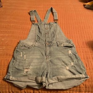 Shorts Jean overalls, Size L